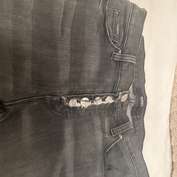 Hudson Nico Skinny Jean in Charcoal - Picture 3 of 3